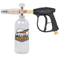 Fieldstar Car Pressure Washer Gun with Foam Cannon | Heavy Duty Car Wash Foam Gun with 1/4" Quick Connector & 1L Bottle | Compatible with STARQ, Vantro, Aimex, Shakti, iBELL & Most Pressure Washers
