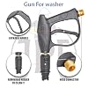 Fieldstar Premium Combo Washer Pressure Gun, Compatible with JPT, STARQ, RESQTECH Pressure Washer (Gun with 08 MTR Hose Pipe)