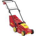 FIELDSTAR with Wolf Garten 18Bkejs2650 1400W 3500 RPM Electric 3-in-1 Push Lawn Mower with Soft Grip Handle,13 Inch Winged Blade,Maximum Mowing Area 250 Metre Square,30 L Grass Catcher Capacity