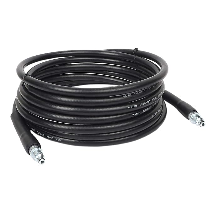 Fieldstar Pressure Washer Hose Pipe for Bosch Aquatak & AQT | Heavy Duty Car Washer Replacement Hose with Quick Connect (10 metre)
