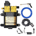Fieldstar Car High Pressure Vehicle Washer Set-Mounted, (12V 140PSI) Multi 8