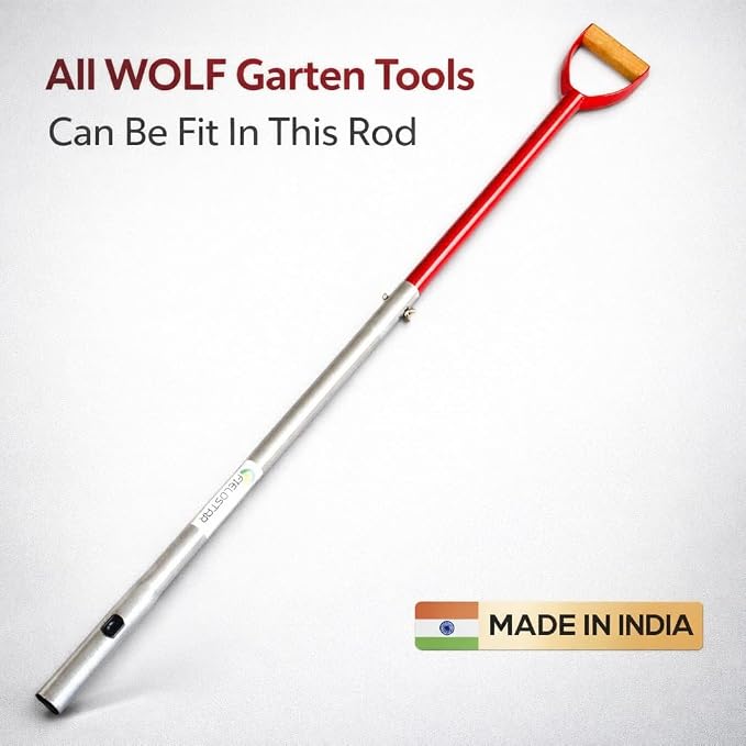 Fieldstar Heavy Handle 120 cm / 4 Feet Suitable for Wolf Garten Tools (Made in India)