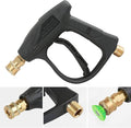 Fieldstar High Pressure Washer Gun | Adjustable Nozzle, 3000 PSI, Lock Trigger, 5 Quick-Connect Tips | Compatible with Most Pressure Washers (Gun Only)