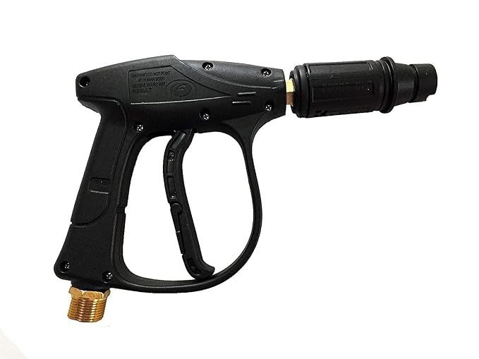 Fieldstar Premium Pressure Water Spray UNIVERSAL GUN (SUITABLE for STARQ, VANTRO, AIMEX, GAOCHENG, AGARO, SHAKTI) with Adjustable Nosel (Black)