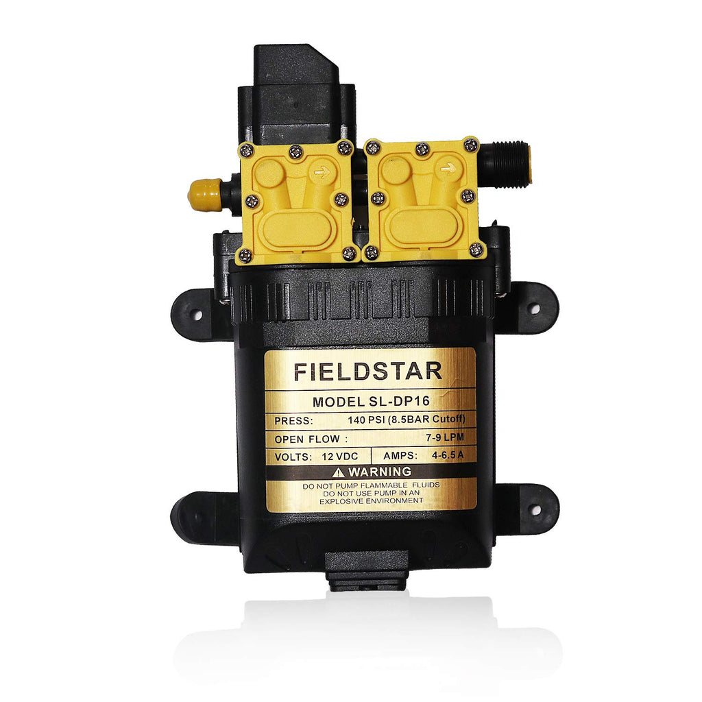 Fieldstar Car/Ac Service High Pressure Washer Set-Mounted, (12V 140PSI)